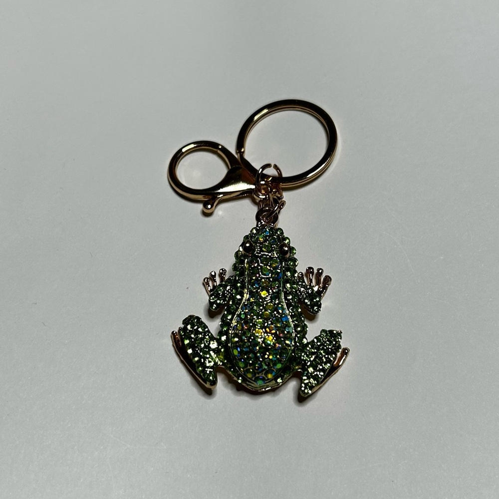 Green Frog Keychain - Picture 5 of 5